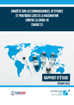 Enquête sur les connaissances, Attitudes et Pratiques liées à la vaccination contre la COVID-19 (vague 2)